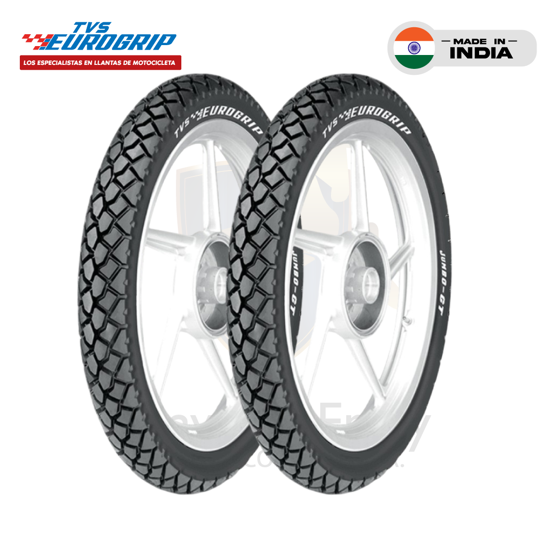 100-90-18 56P TEG JUMBO GT TL TVS EUROGRIP - Imagen 3
