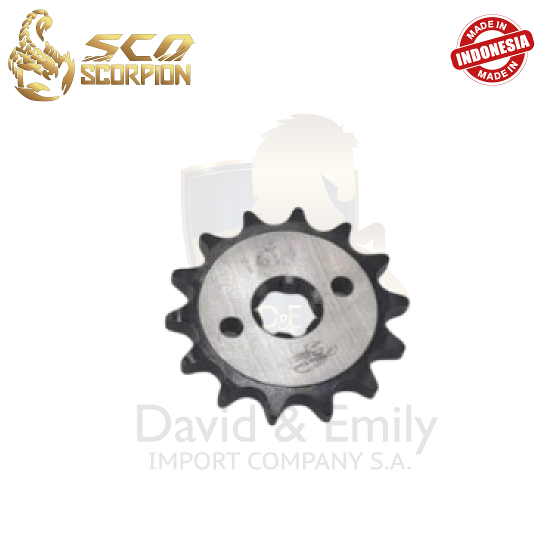 KIT ARRASTRE 428H-132L HERO DAWN ECO/100 14TX42 - Imagen 3